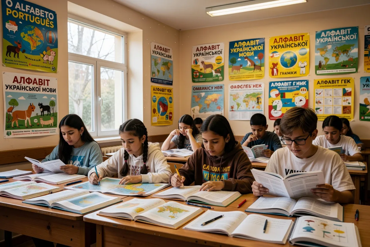 Entrevista: professora sobre a escolarização de crianças ucranianas