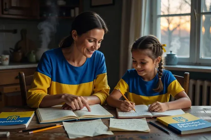 Programas de tutoria para crianças ucranianas em Portugal