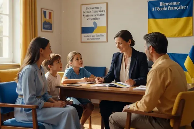 Soutien psychologique et scolaire pour enfants ukrainiens