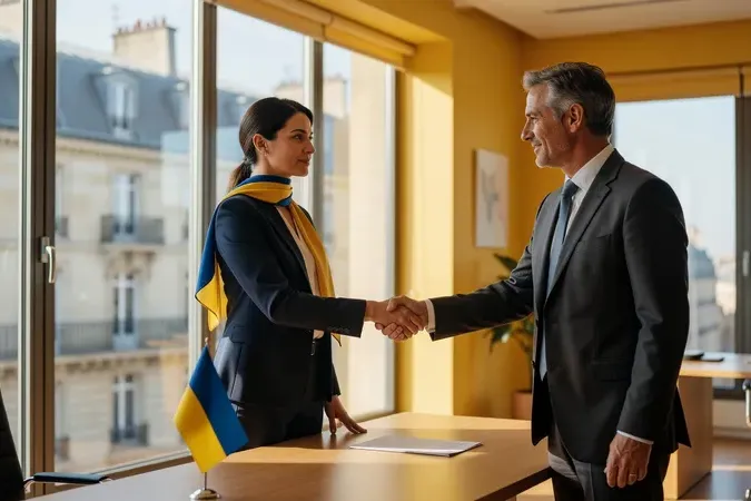 Réfugiées ukrainiennes intégrées dans la vie française