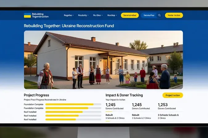 Міжнародні волонтери беруть участь у відбудові України