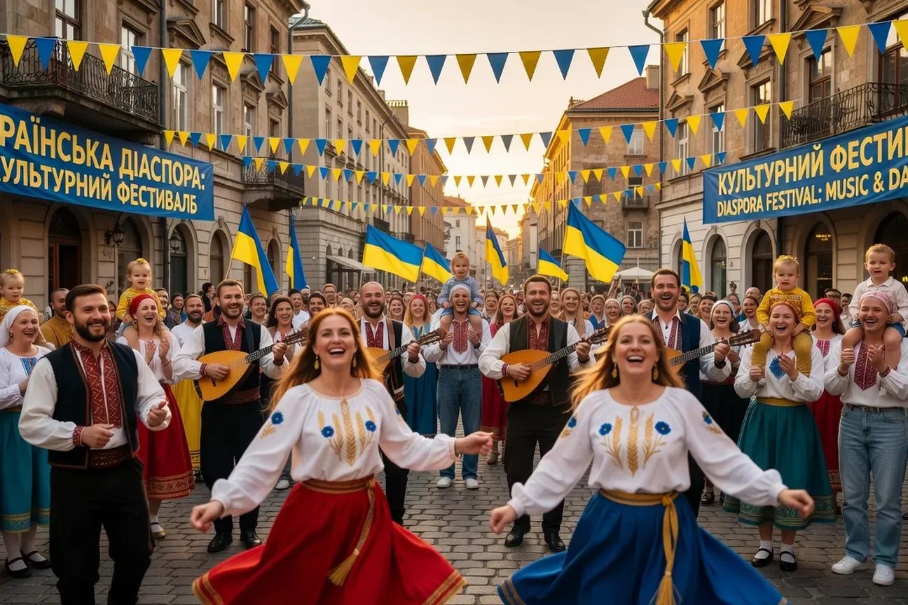 Українська діаспора в Європі у 2026: спільнота, інтеграція та зв'язок з батьківщиною